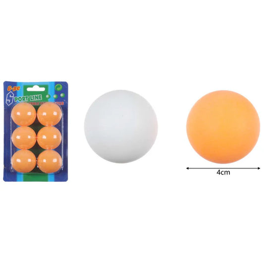 Pelotas de Ping Pong - Set de 6 Piezas