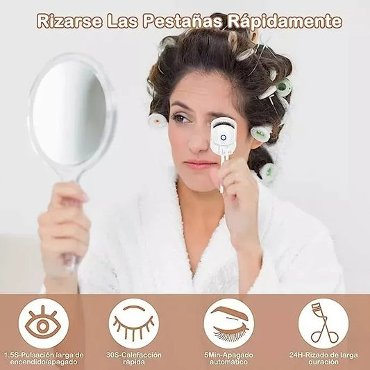 Enchinador Rizador De Pestañas Electrico Termico Recargable