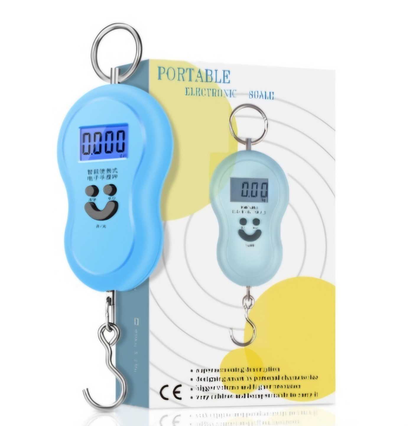 Pesa Digital De Mano Portatil Incluye Pilas Multiuso