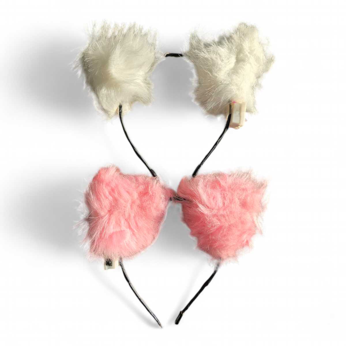 Tocado de orejas de zorro con luz