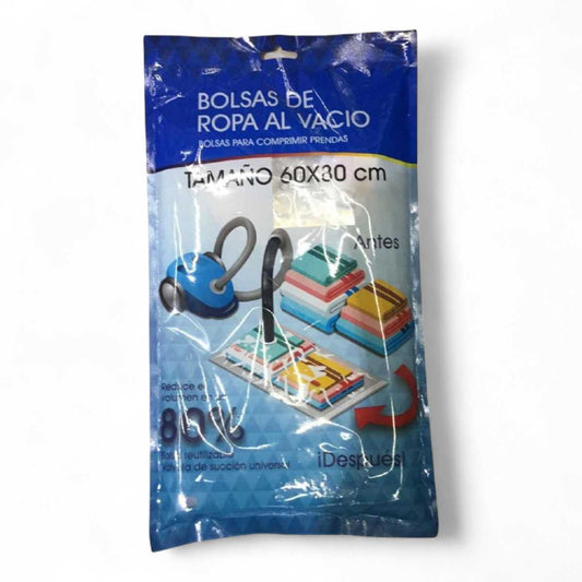 Bolsa de vacío para guardar ropa
