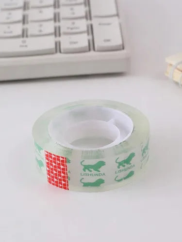 Pack 10x Cinta Scotch Adhesivo Transparente 1.5cm X 20metros