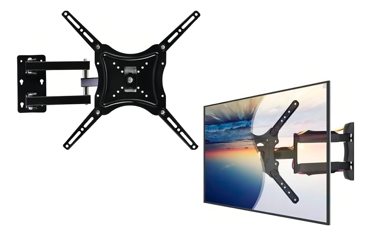 Soporte Tv 117b-2 14 A 55 Pulgadas Peso Max 50kg Color Negro