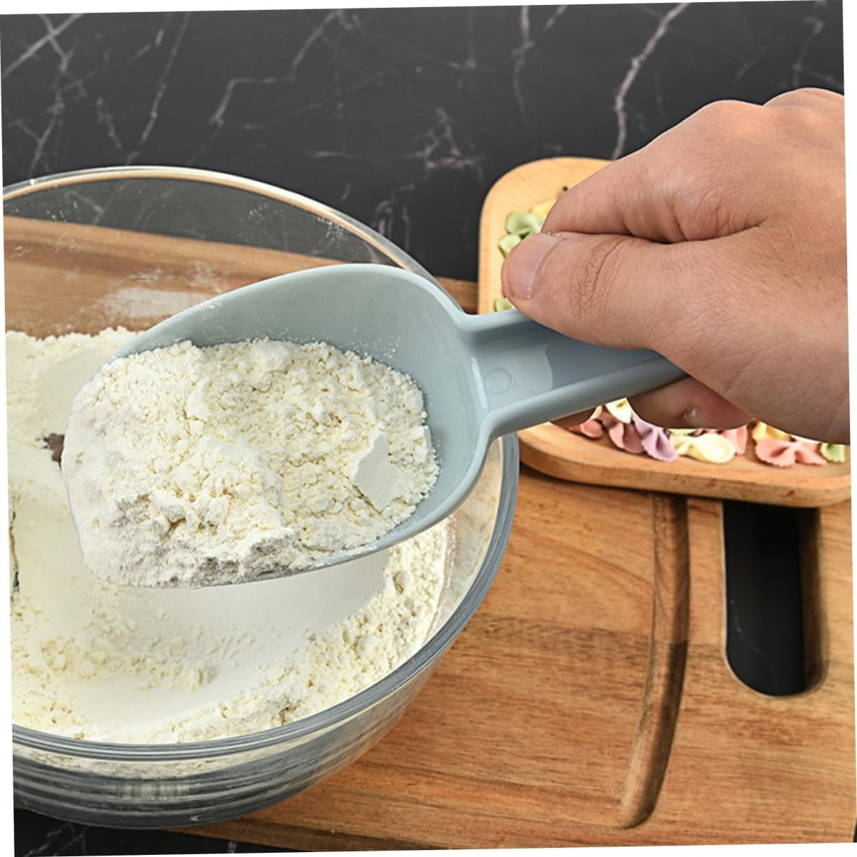 Pack 3 Cucharas De Plástico Multiusos Para Cocina Y Bar