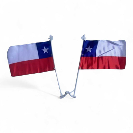 Banderín Fiestas Patria Camión/ Bandera Chilena