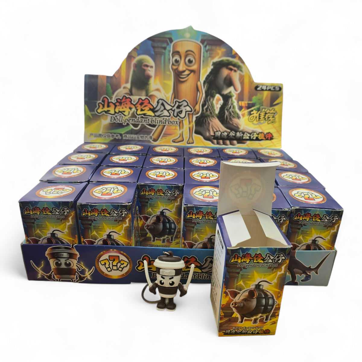 8 Cajas sorpresa llavero de Italian brainrot Tralalero Tralala