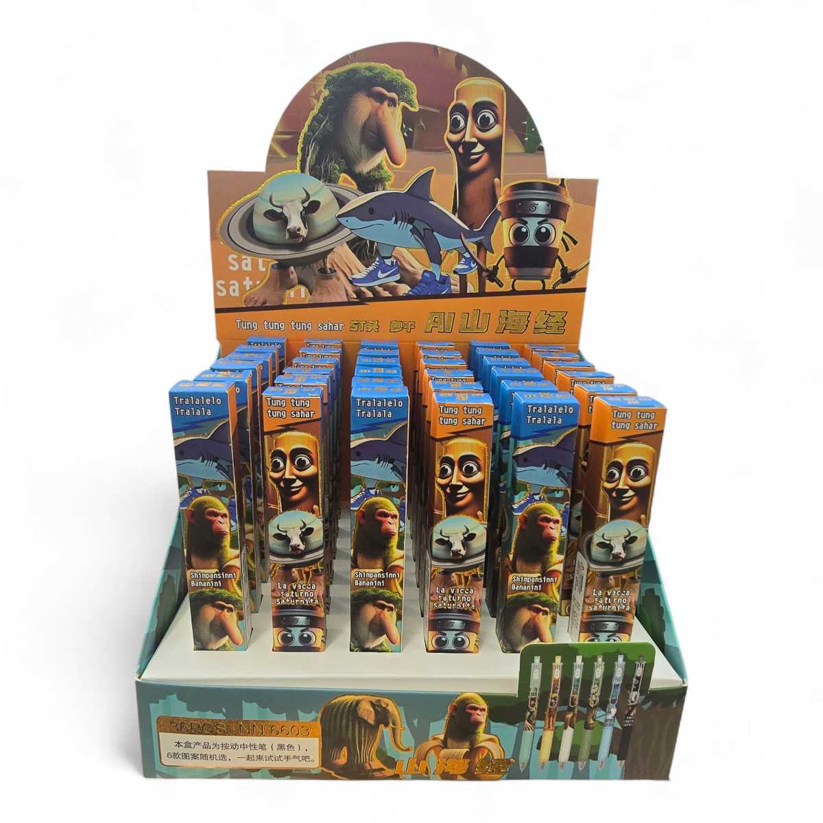 bolígrafo de taralelo con caja