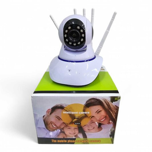 Camara Ip Vigilancia Robotizada Hd/wifi/ 5 Antenas 360 Grado