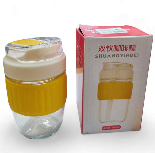 Vaso de café de vidrio