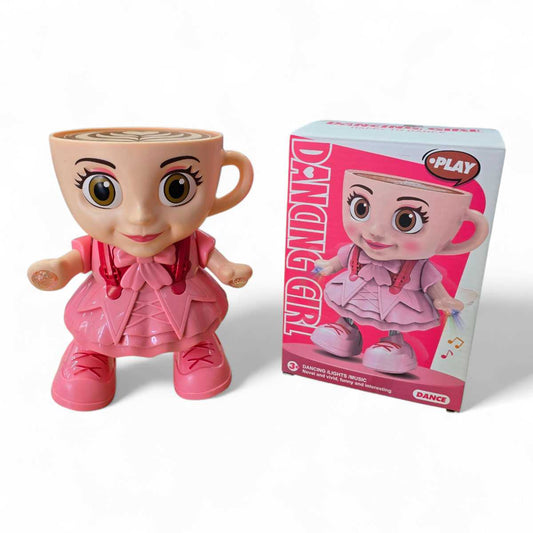 Brainrot ballerina cappuccina Bailarin A Pila Con Luces Y Música