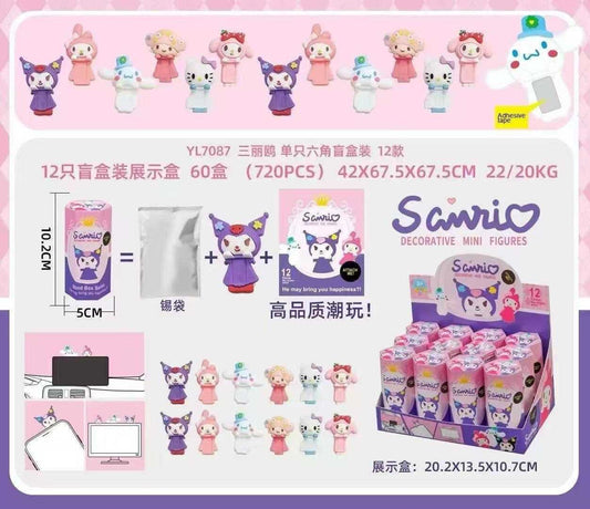 sonny angels de sanrio para celular 12 cajas