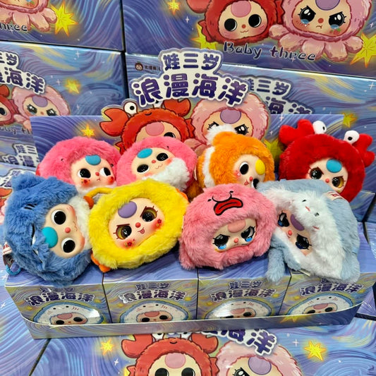 Baby Three Animales De Mar En Caja Sorpresas Peluches