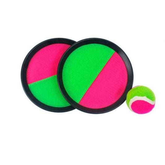 Juego Paleta De Playa Atrapa Pelota Con Velcron Niño Adulto