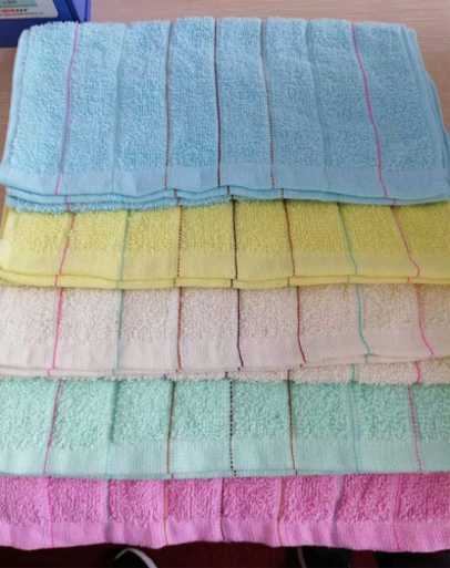Toalla de baño colores 30*70cm