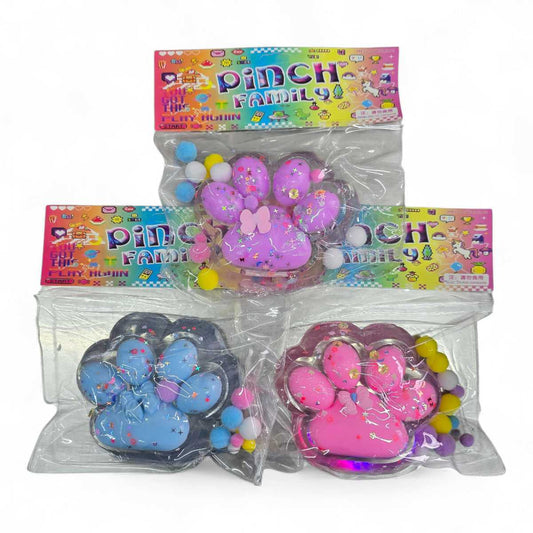 squishy patita con luz grande