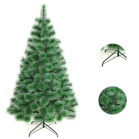 verde con nieve 180CM Árbol de Navidad con 20 piñas