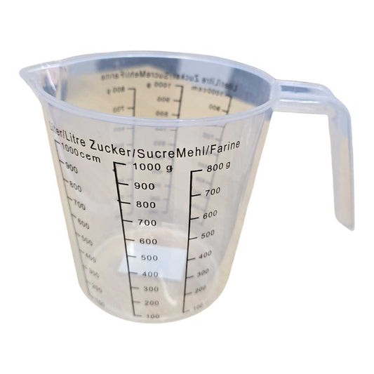 Jarro con medidas de plástico 1000 ml