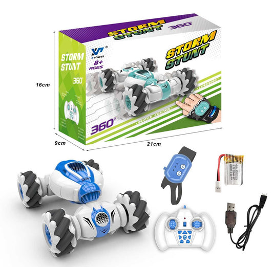 S-012 Rc Stunt Coche Control Remoto Reloj Gesto Sensor