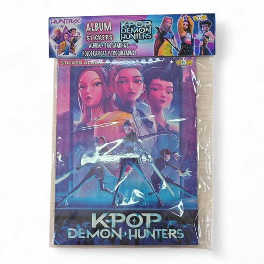 Album Guerreras Kpop Huntrix +154 laminas Completo Para Pegar