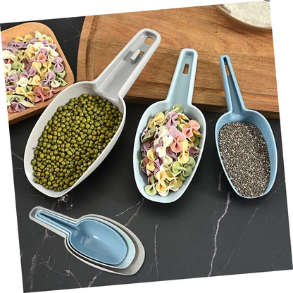 Pack 3 Cucharas De Plástico Multiusos Para Cocina Y Bar