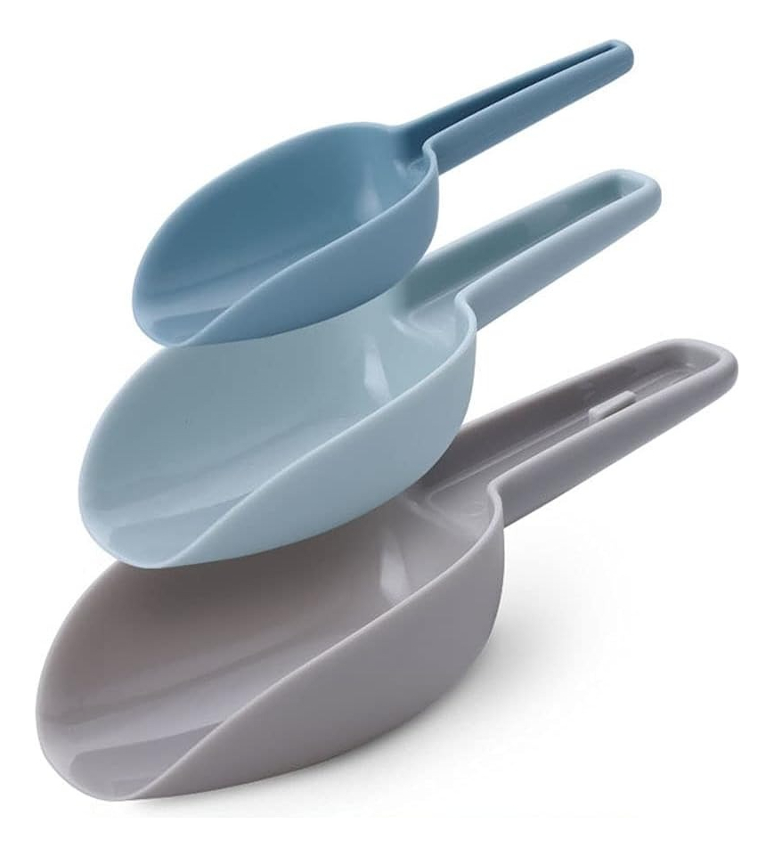 Pack 3 Cucharas De Plástico Multiusos Para Cocina Y Bar