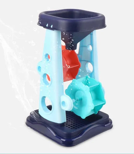 Reloj De Arena Juguete De Playa Balde Rastrillo Moldes 6p
