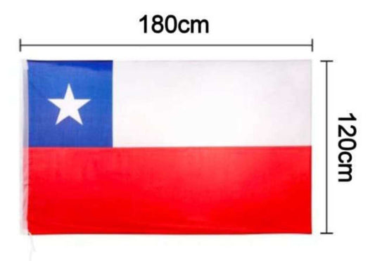 Bandera Chile 180x120cm