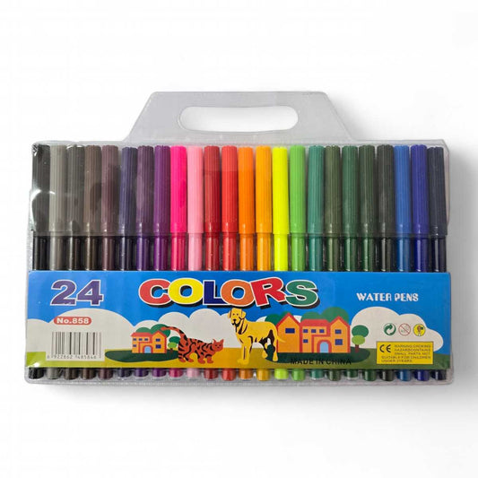 pluma de acuarela (24 colores)