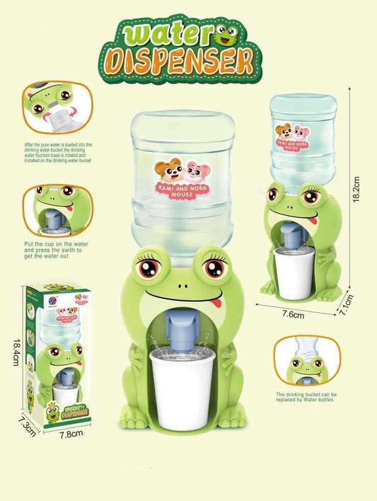 Juguete de dispensador de agua de rana