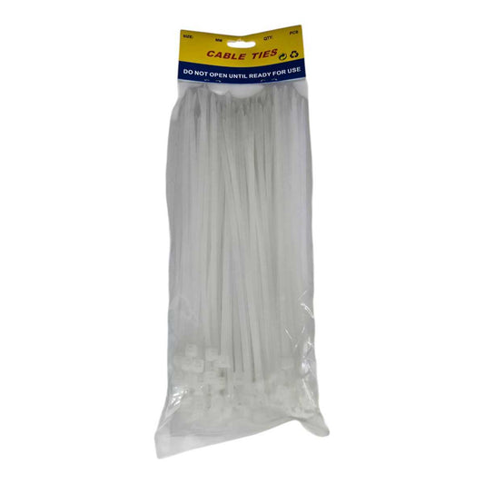 Amarra Plastica 200 X 3.6 Mm.blanca