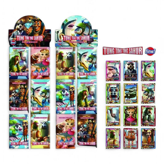 Cartas Brainrot Tralalero 3 tira×12 sorbres