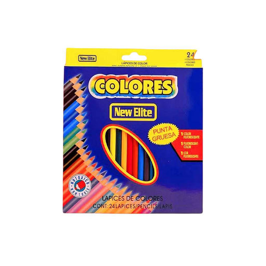 Lápices de colores (24 colores)