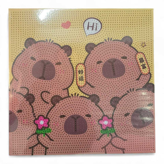 Pintura de diamantes de cabybara 30*30cm