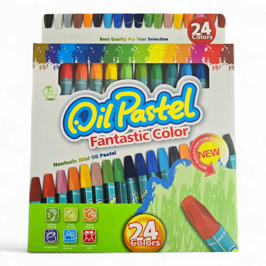 Pastel al óleo（24 colores）