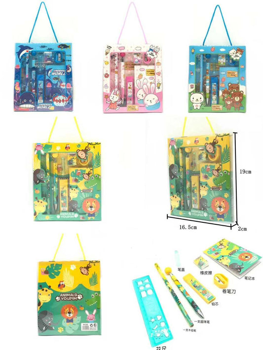 juego de papelería 8 en 1